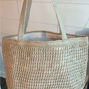 Madewell Natural Woven Tote Bag